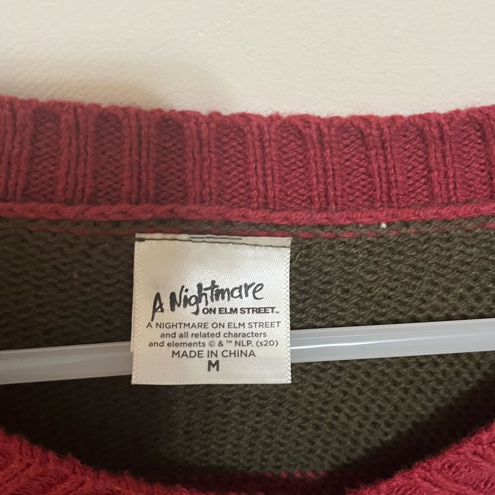 Freddy Kruger Nightmare on Elmstreet Sweater